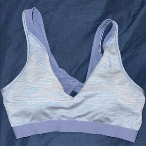 Nike Women's Light Blue Sports Bra